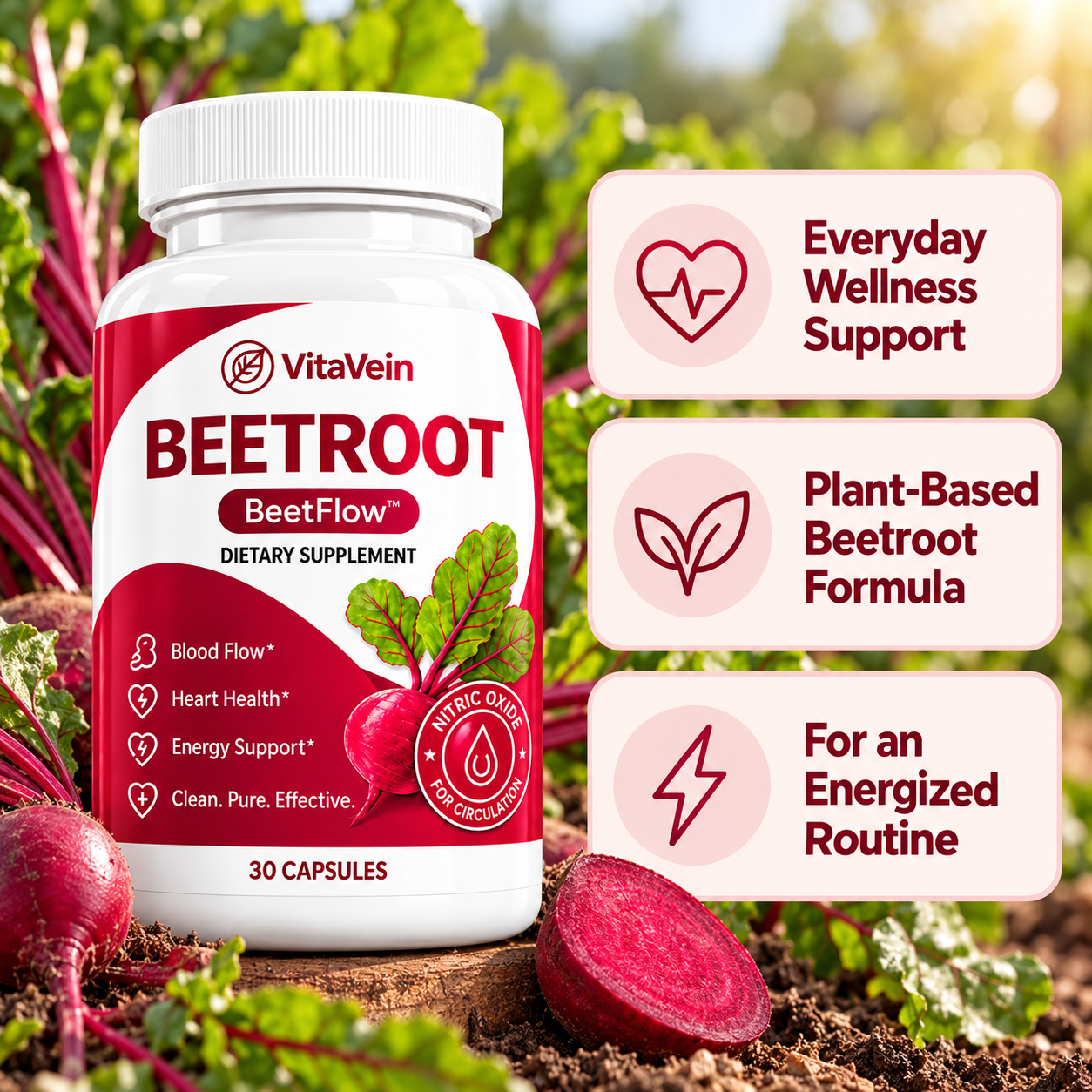 VitaVein Beetroot Capsules